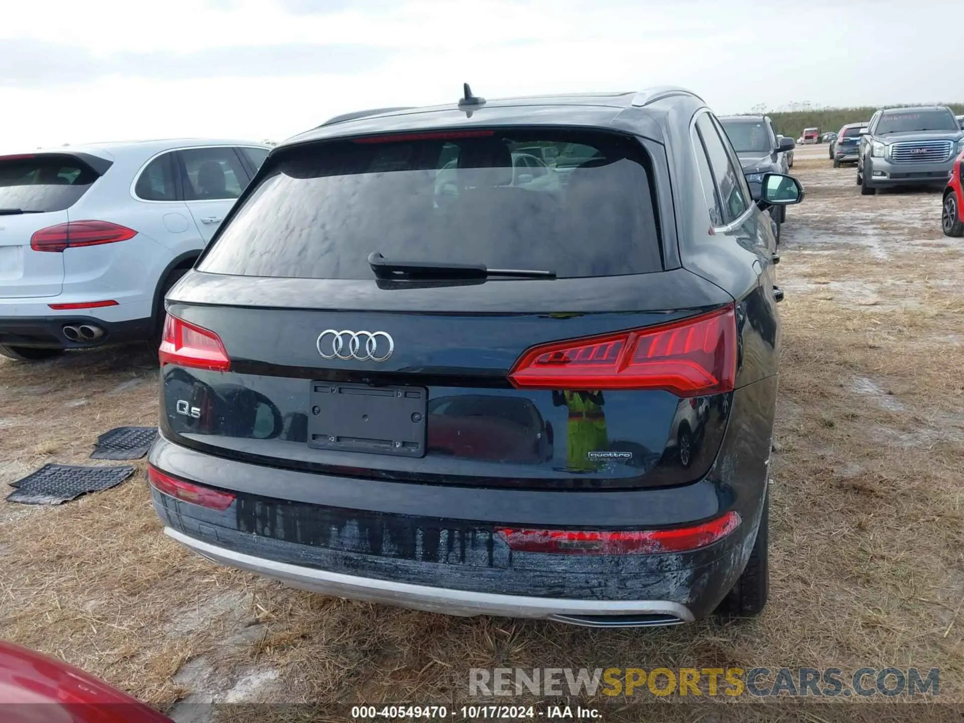 15 fotografías del automóvil dañado WA1CNAFY2K2072045 AUDI Q5 2019