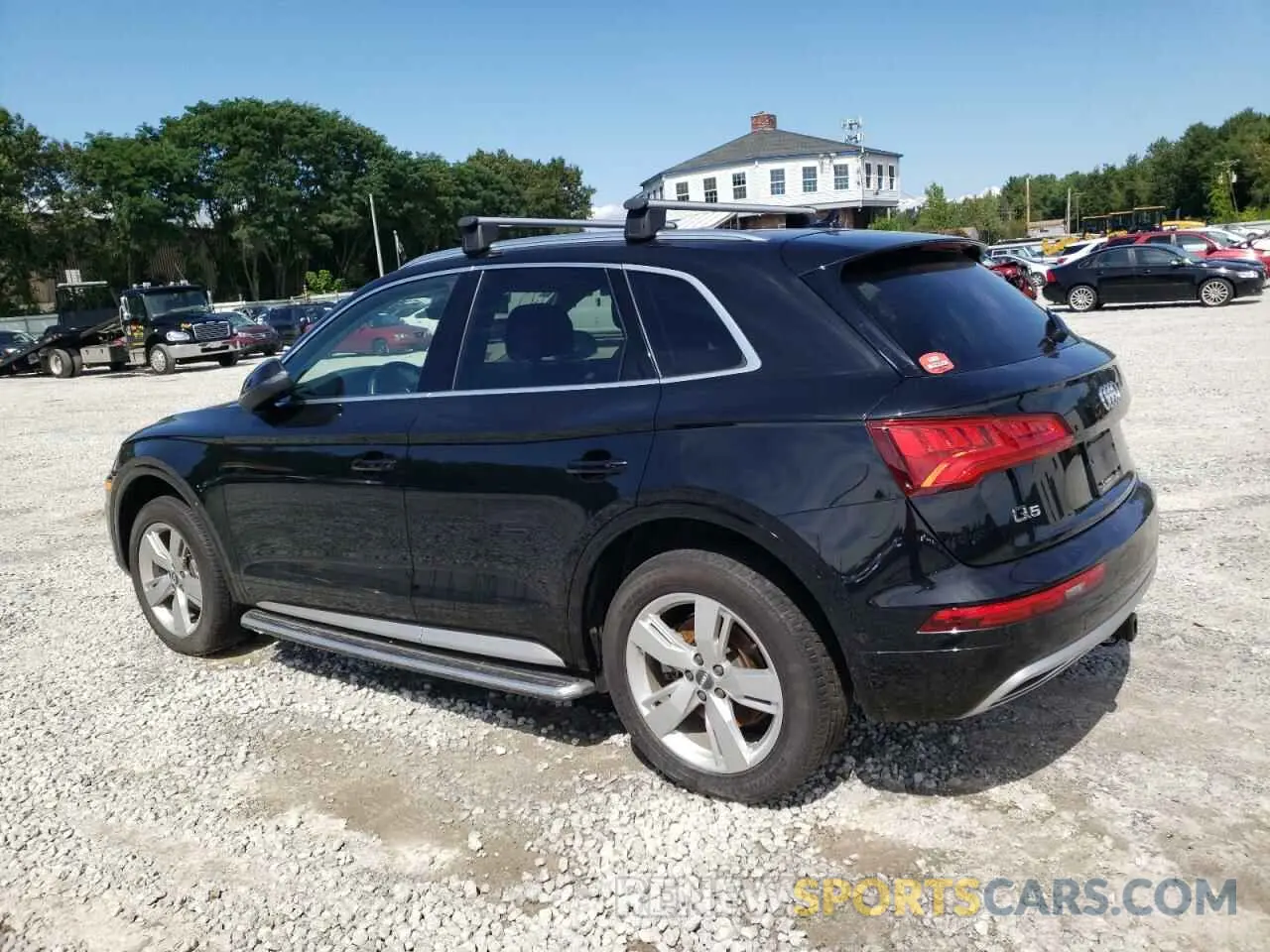2 fotografías del automóvil dañado WA1CNAFY2K2106968 AUDI Q5 2019