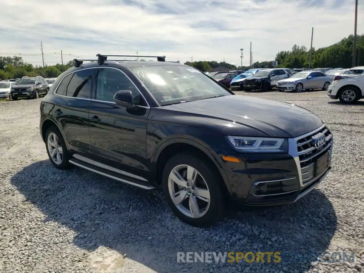 4 fotografías del automóvil dañado WA1CNAFY2K2106968 AUDI Q5 2019