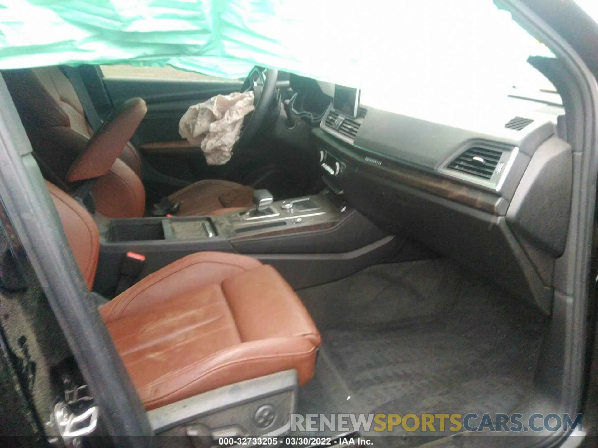 5 fotografías del automóvil dañado WA1CNAFY7K2129985 AUDI Q5 2019