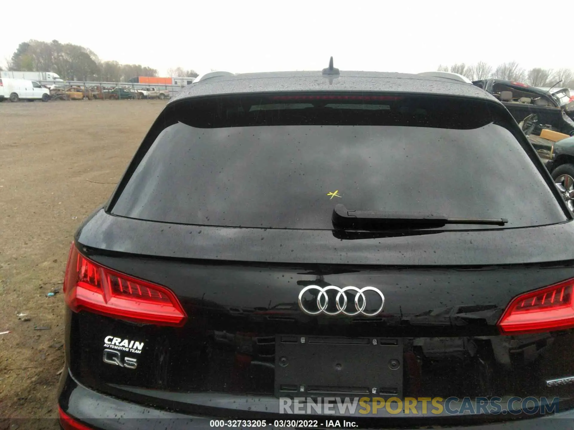 8 fotografías del automóvil dañado WA1CNAFY7K2129985 AUDI Q5 2019