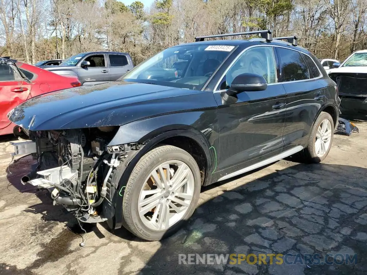 1 fotografías del automóvil dañado WA1CNAFY9K2024865 AUDI Q5 2019