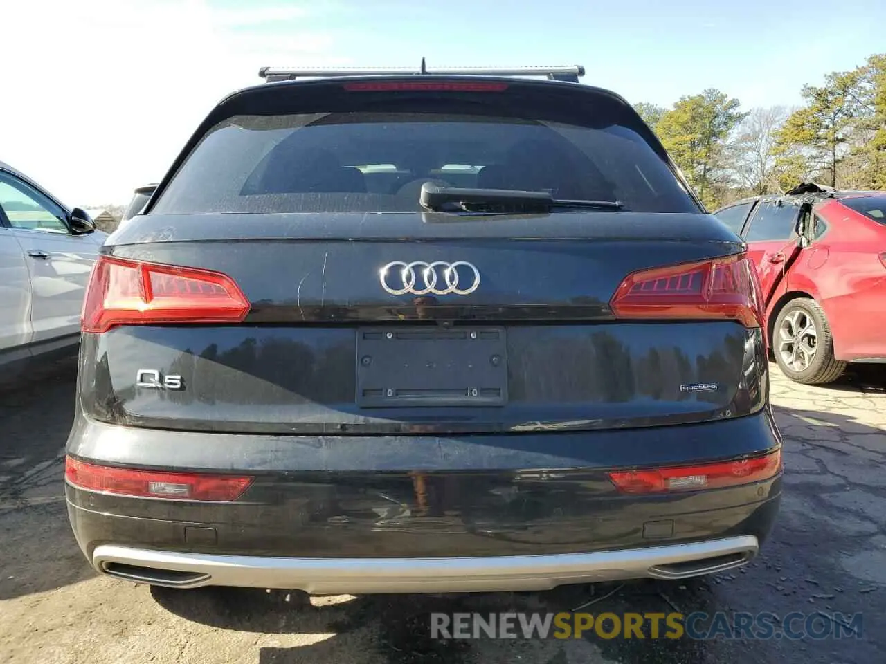6 fotografías del automóvil dañado WA1CNAFY9K2024865 AUDI Q5 2019