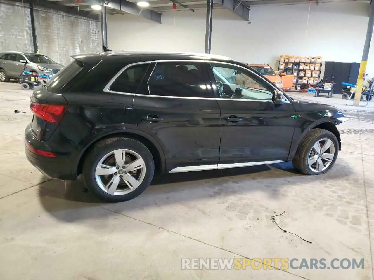 3 fotografías del automóvil dañado WA1CNAFYXK2019500 AUDI Q5 2019