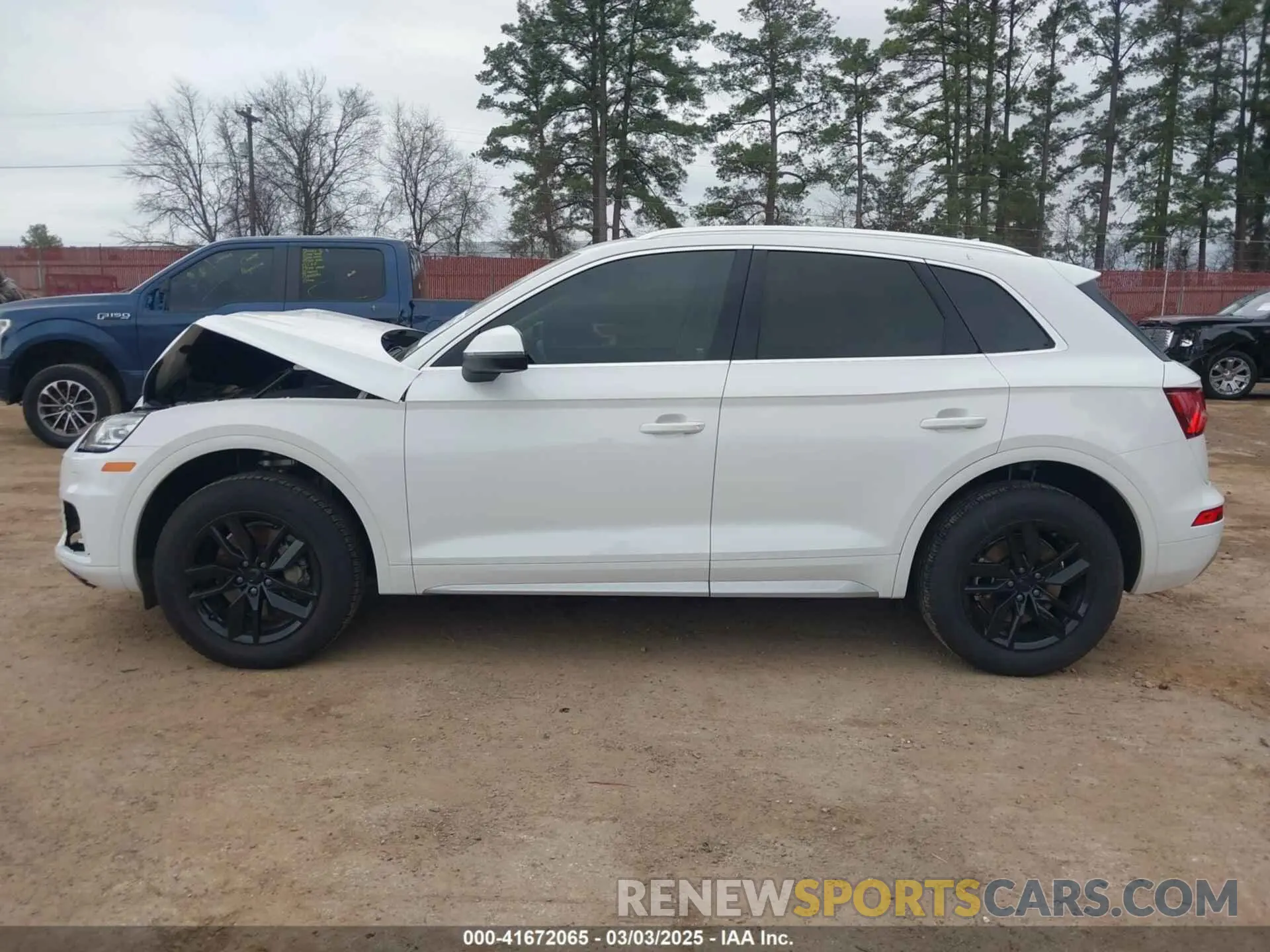 15 fotografías del automóvil dañado WA1ANAFY0L2071405 AUDI Q5 2020