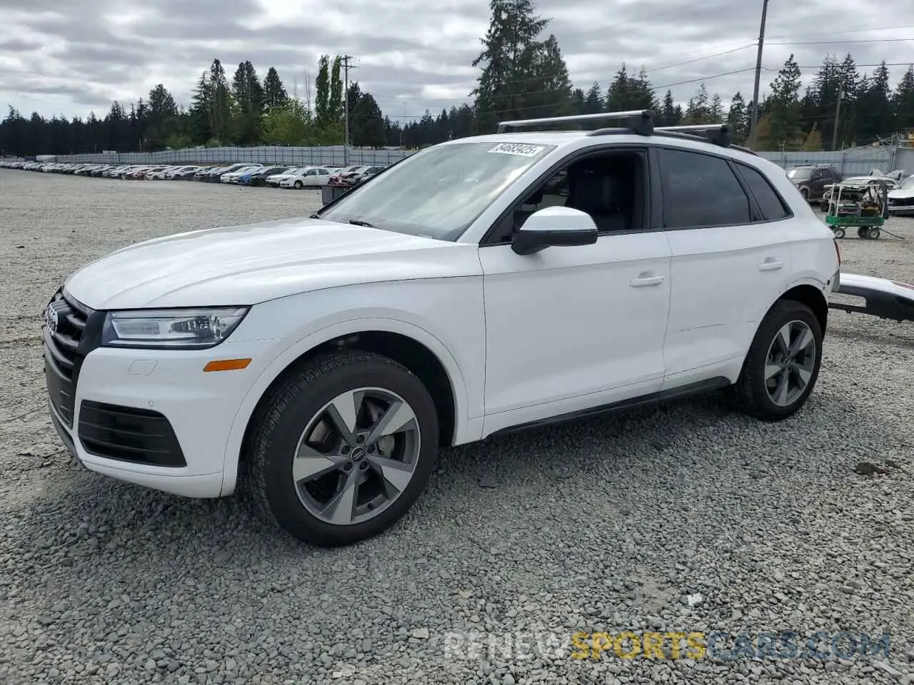 1 fotografías del automóvil dañado WA1ANAFY0L2106587 AUDI Q5 2020