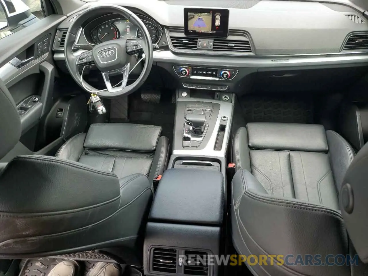 8 fotografías del automóvil dañado WA1ANAFY0L2106587 AUDI Q5 2020