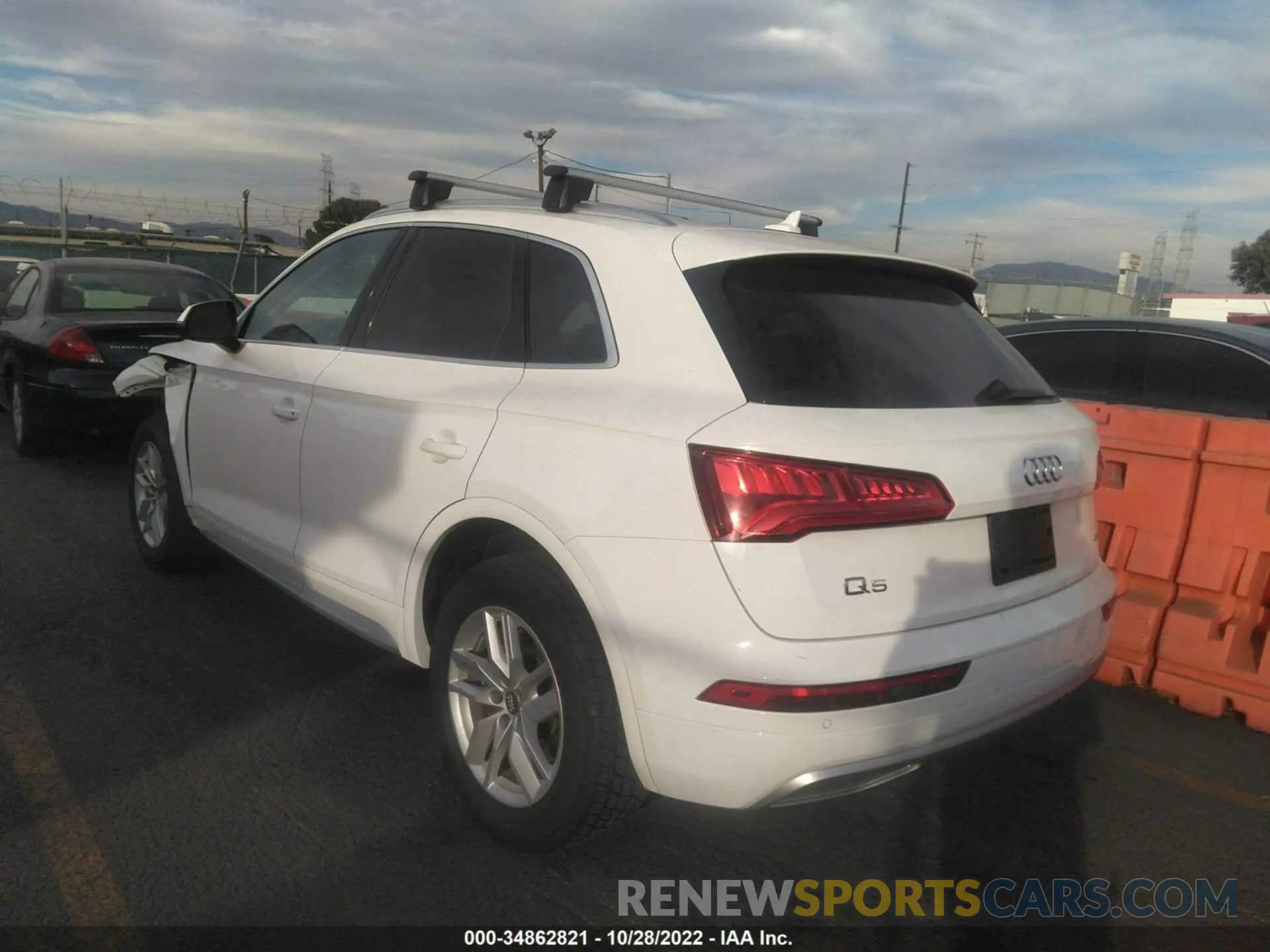 3 fotografías del automóvil dañado WA1ANAFY1L2061451 AUDI Q5 2020