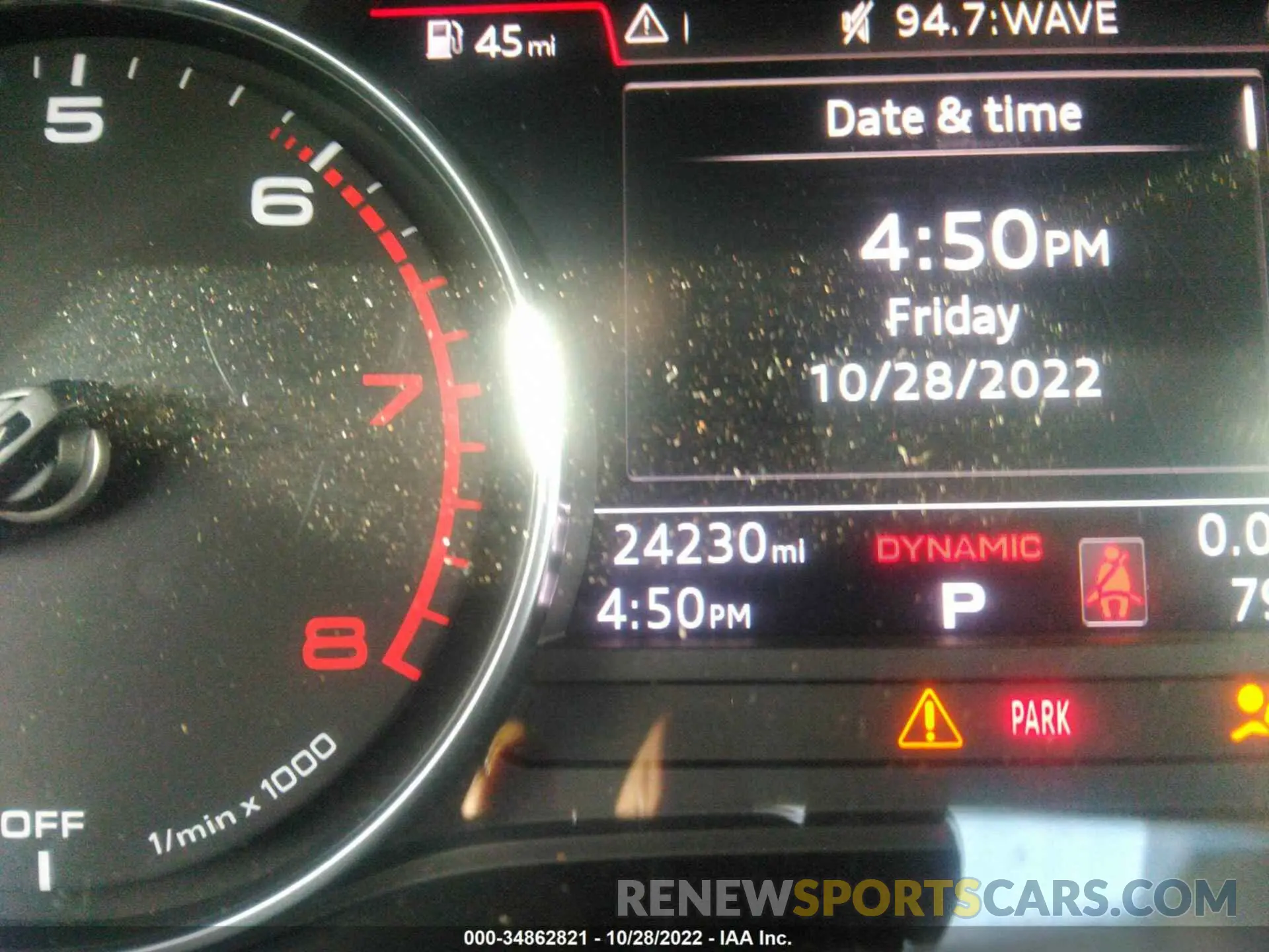 7 fotografías del automóvil dañado WA1ANAFY1L2061451 AUDI Q5 2020