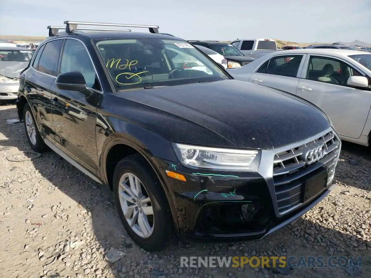 1 fotografías del automóvil dañado WA1ANAFY2L2043914 AUDI Q5 2020