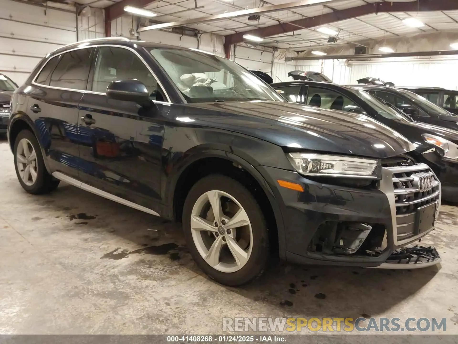 1 fotografías del automóvil dañado WA1ANAFY2L2083393 AUDI Q5 2020