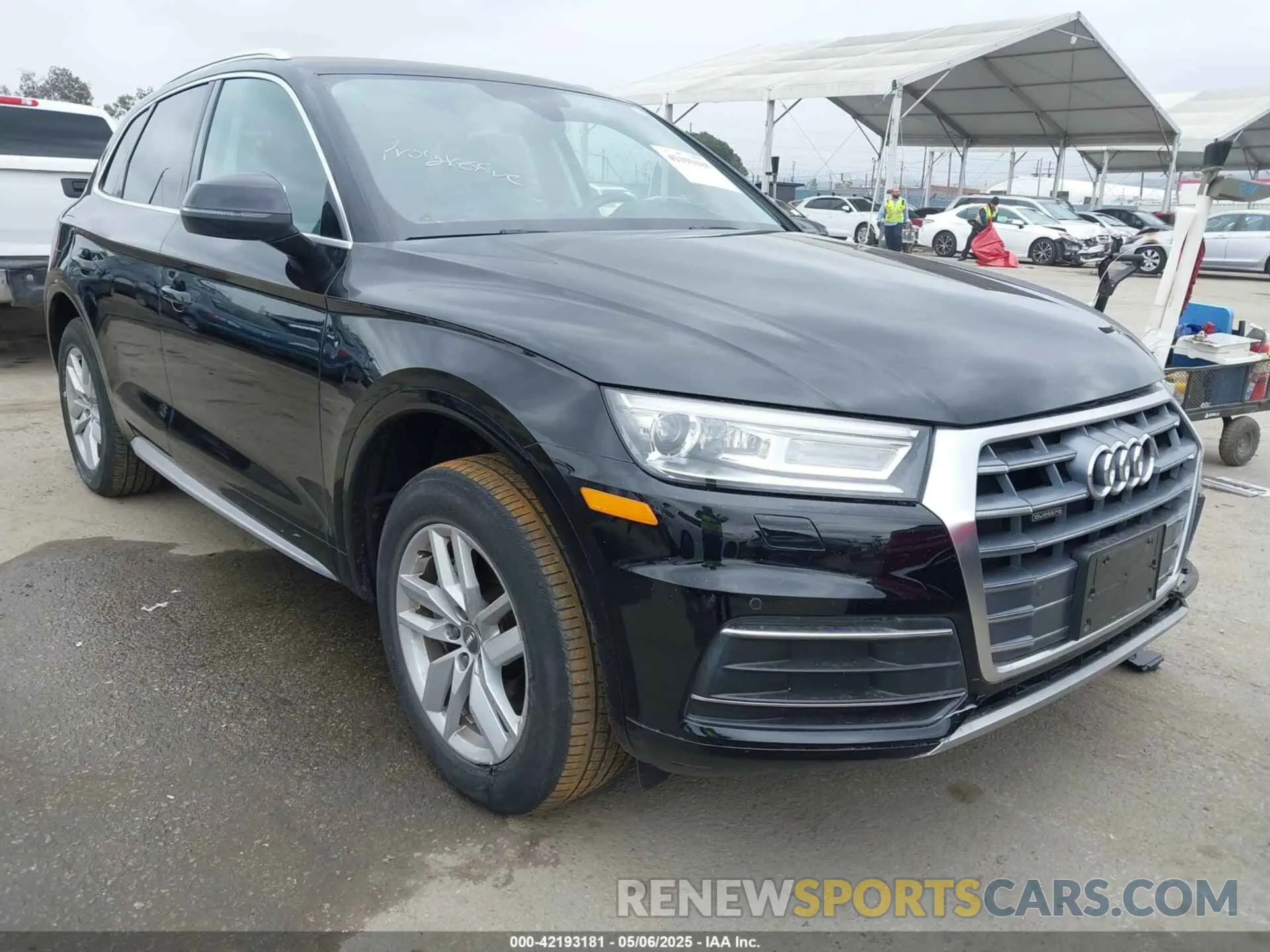 1 fotografías del automóvil dañado WA1ANAFY2L2086536 AUDI Q5 2020