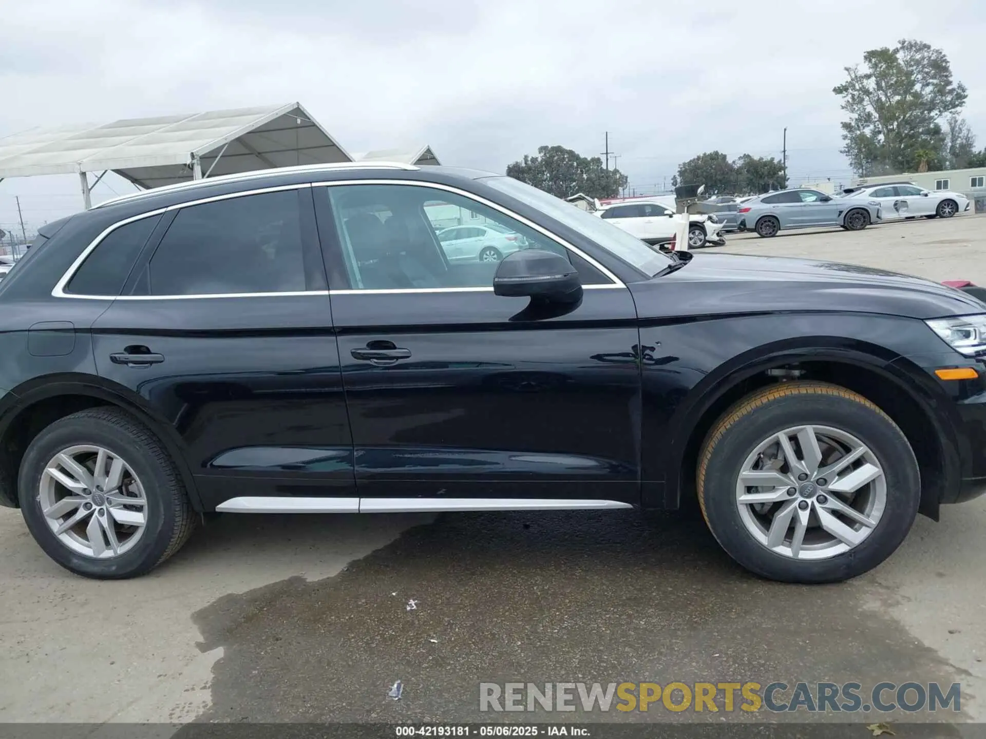 13 fotografías del automóvil dañado WA1ANAFY2L2086536 AUDI Q5 2020