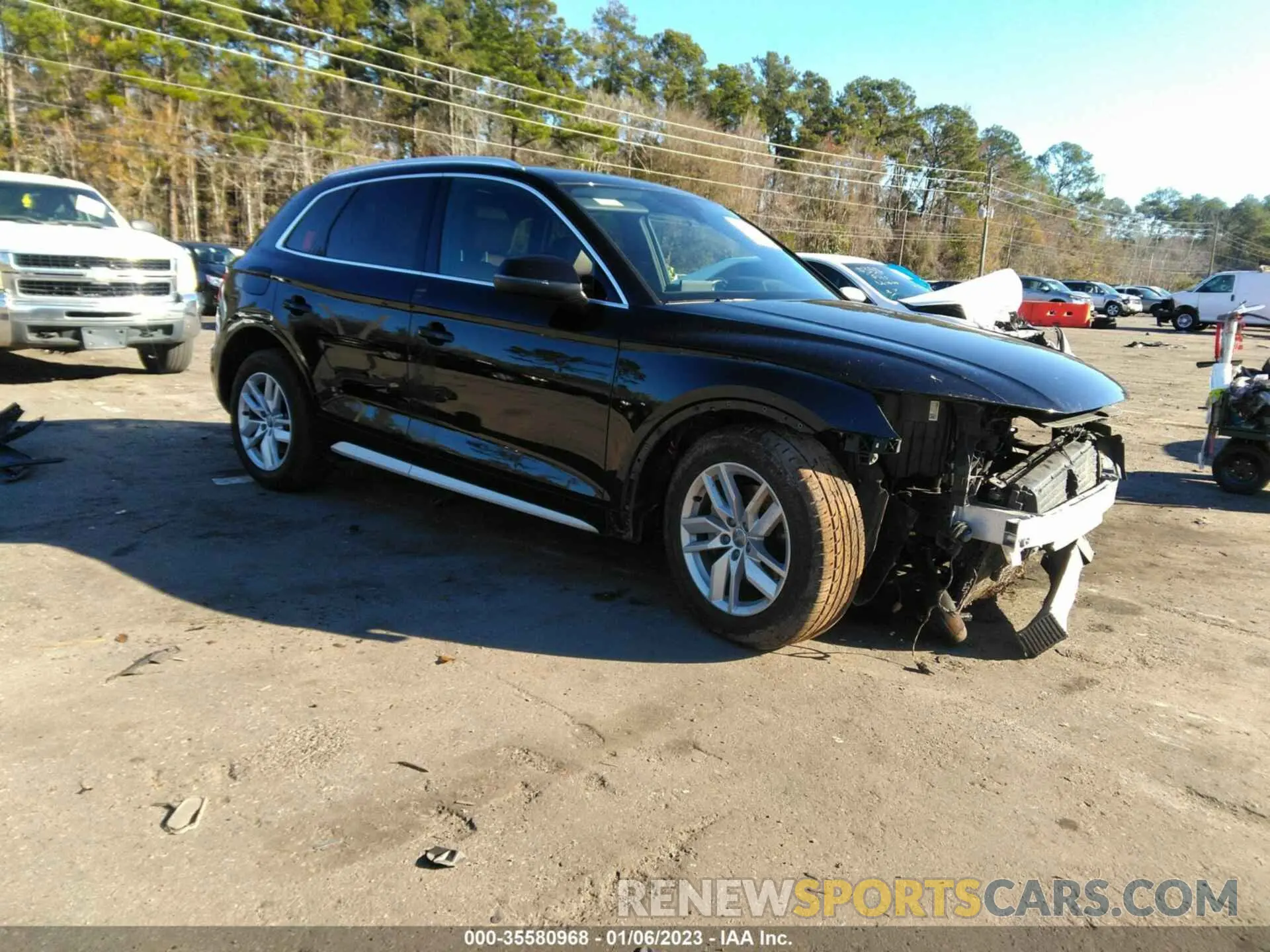 1 fotografías del automóvil dañado WA1ANAFY3L2023154 AUDI Q5 2020