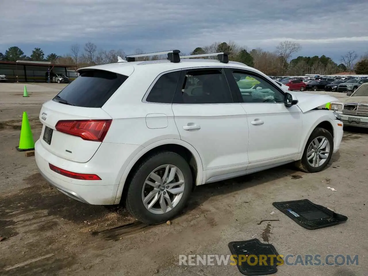 3 fotografías del automóvil dañado WA1ANAFY4L2054851 AUDI Q5 2020