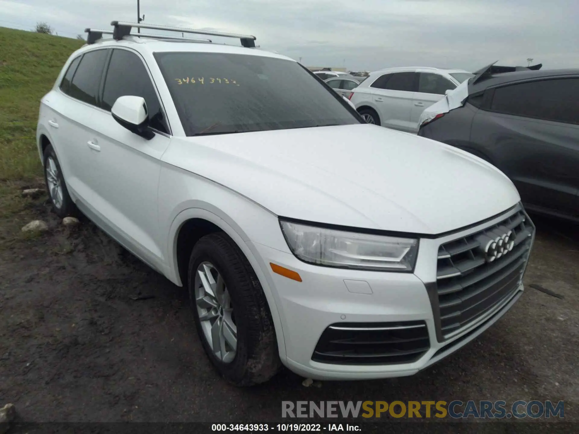 1 fotografías del automóvil dañado WA1ANAFY4L2069690 AUDI Q5 2020
