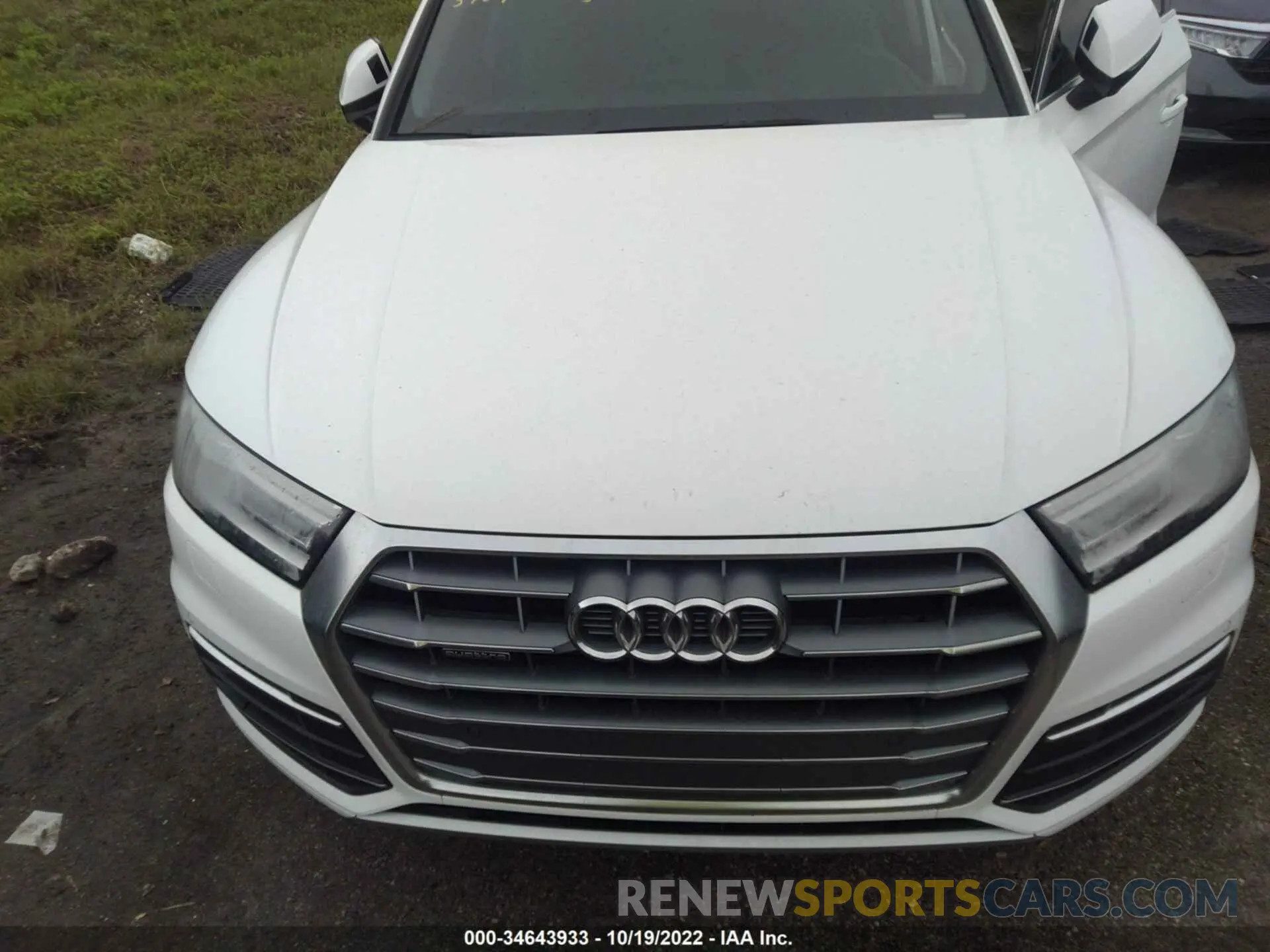 6 fotografías del automóvil dañado WA1ANAFY4L2069690 AUDI Q5 2020