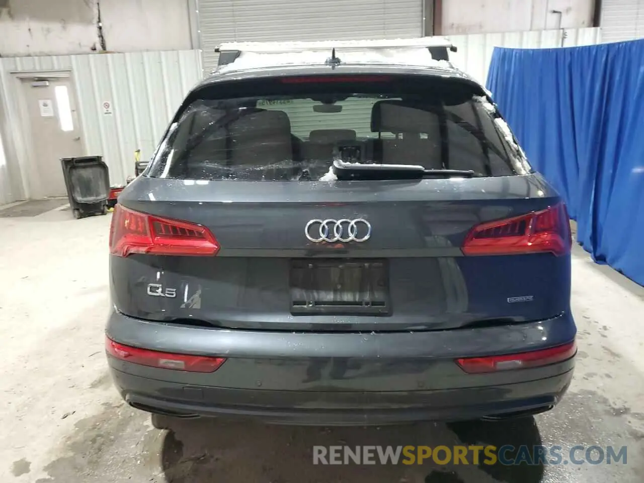 6 fotografías del automóvil dañado WA1ANAFY5L2086644 AUDI Q5 2020