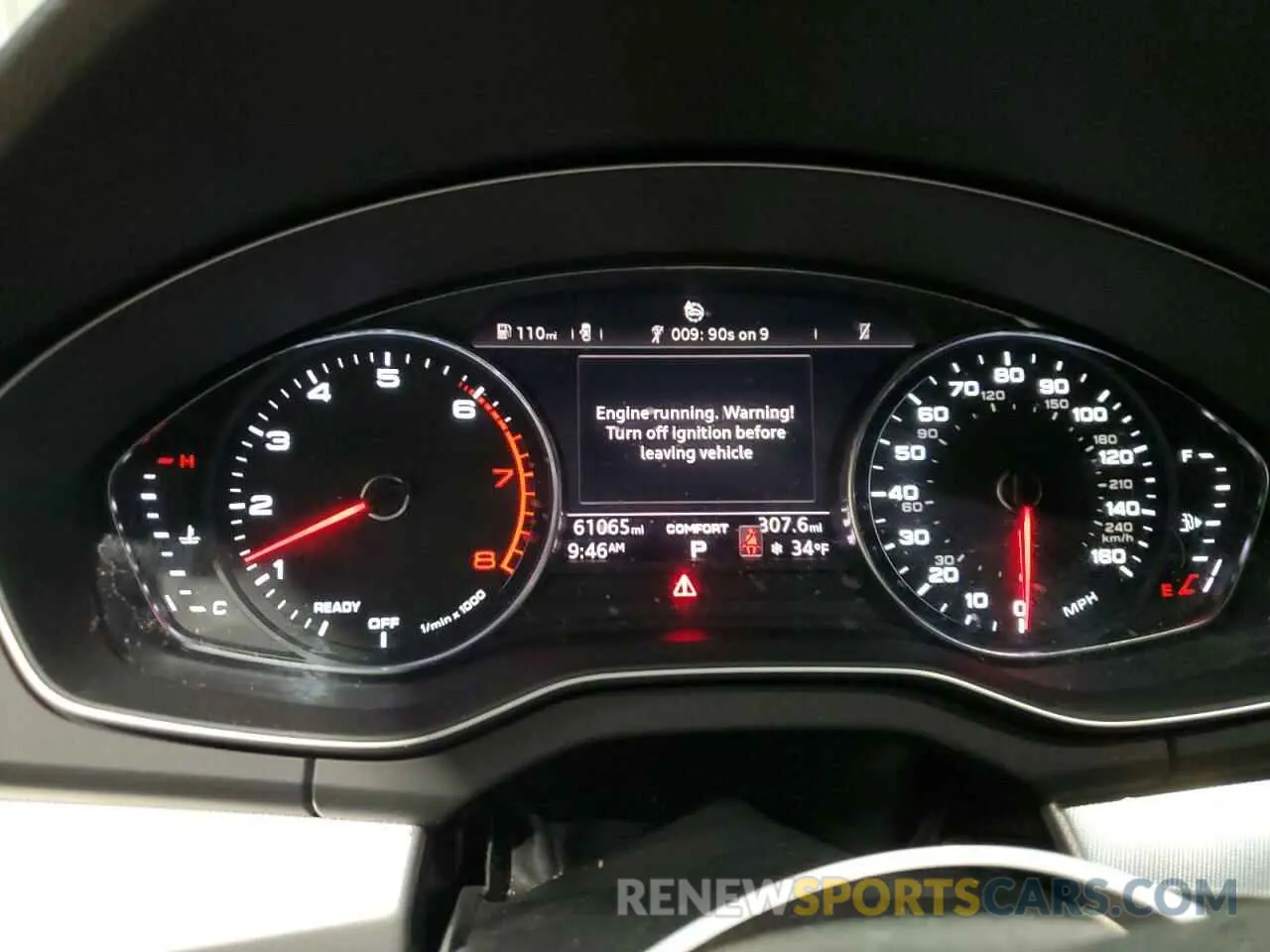 9 fotografías del automóvil dañado WA1ANAFY5L2086644 AUDI Q5 2020