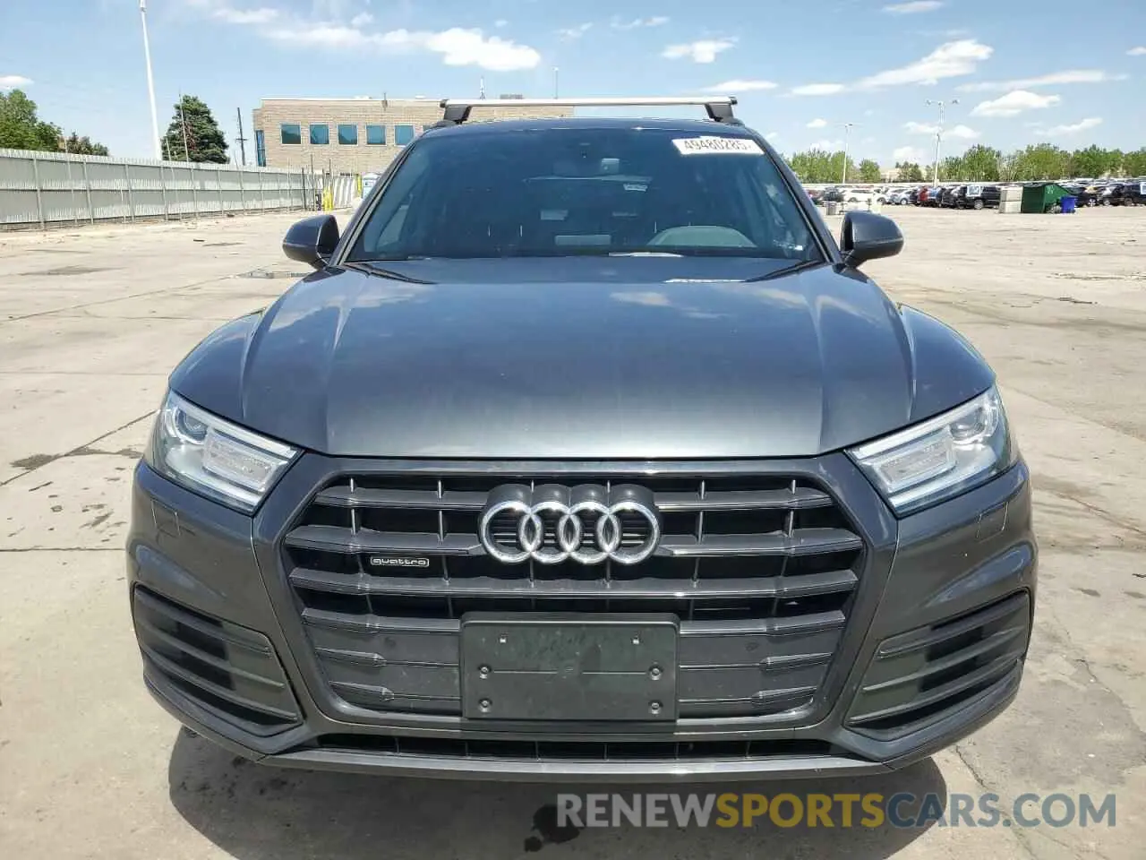5 fotografías del automóvil dañado WA1ANAFY5L2091374 AUDI Q5 2020