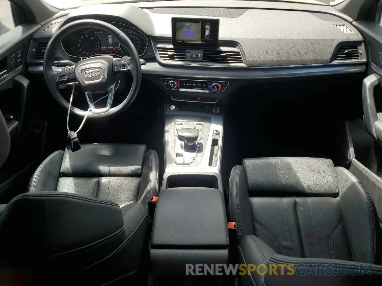 8 fotografías del automóvil dañado WA1ANAFY5L2091374 AUDI Q5 2020