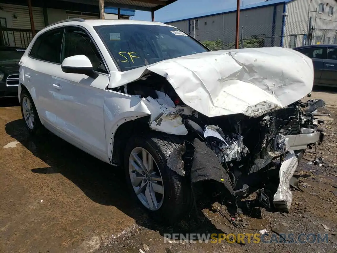1 fotografías del automóvil dañado WA1ANAFY5L2111252 AUDI Q5 2020