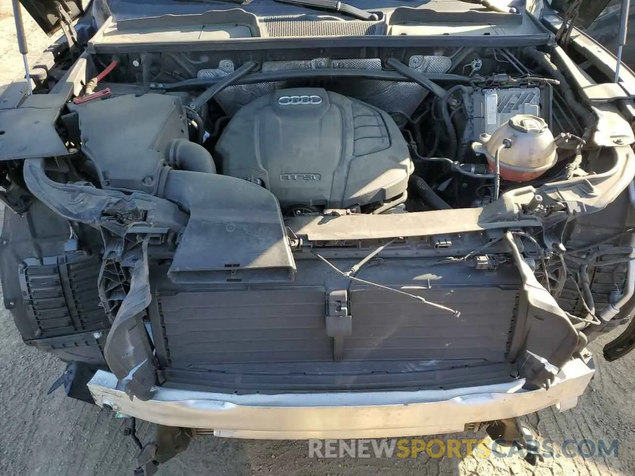 12 fotografías del automóvil dañado WA1ANAFY6L2021138 AUDI Q5 2020