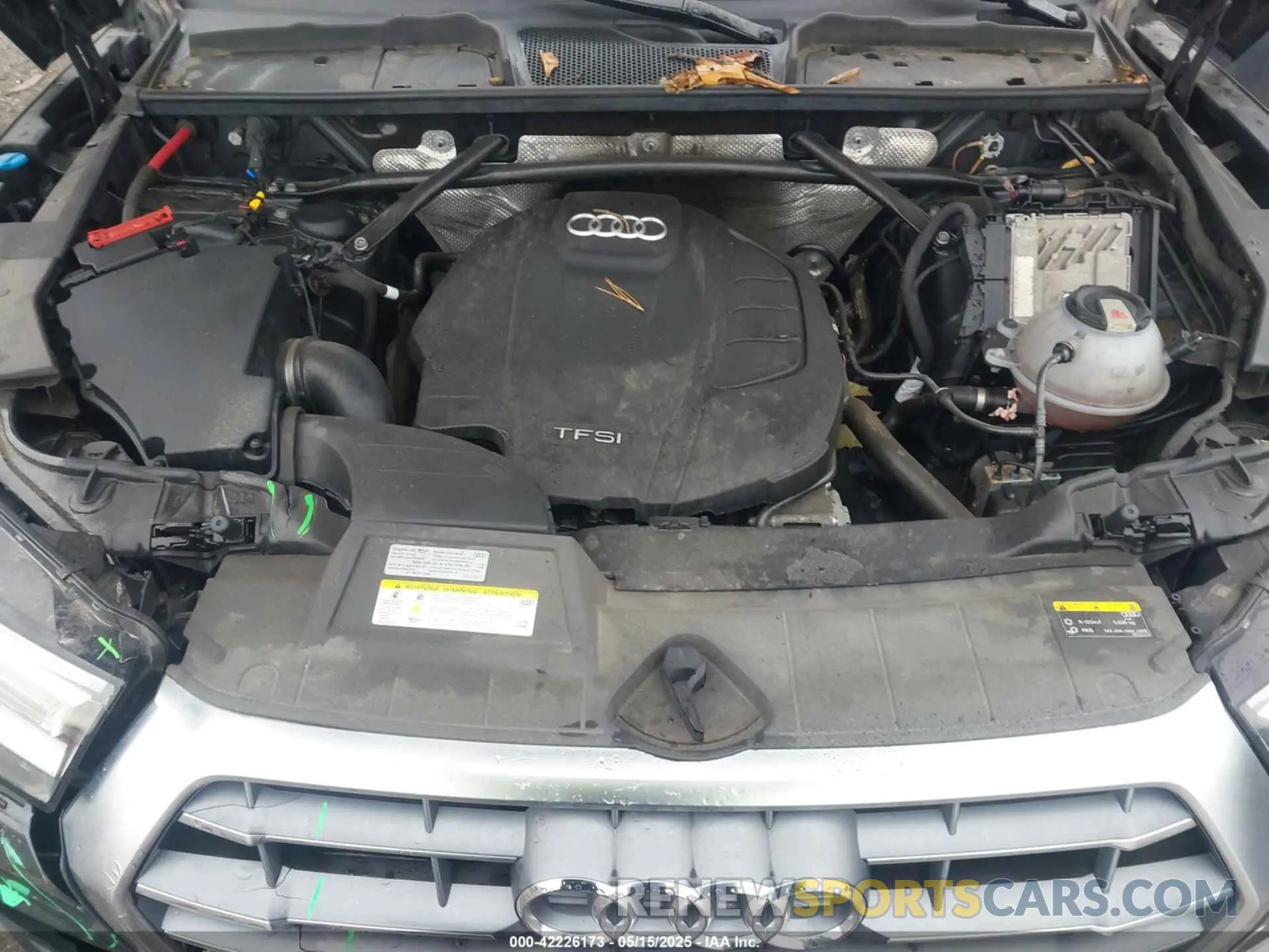 10 fotografías del automóvil dañado WA1ANAFY6L2042006 AUDI Q5 2020