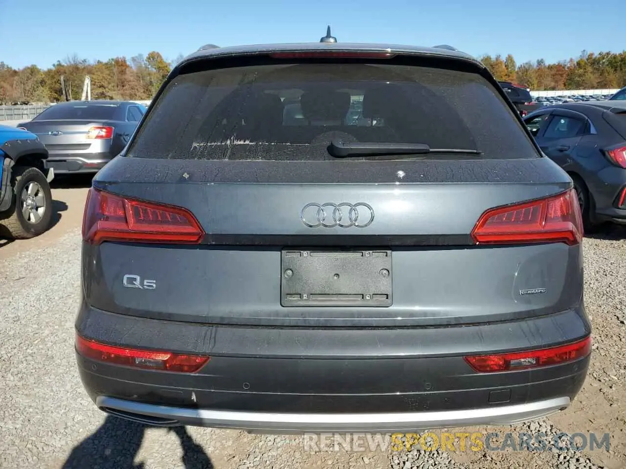 6 fotografías del automóvil dañado WA1ANAFY6L2106142 AUDI Q5 2020