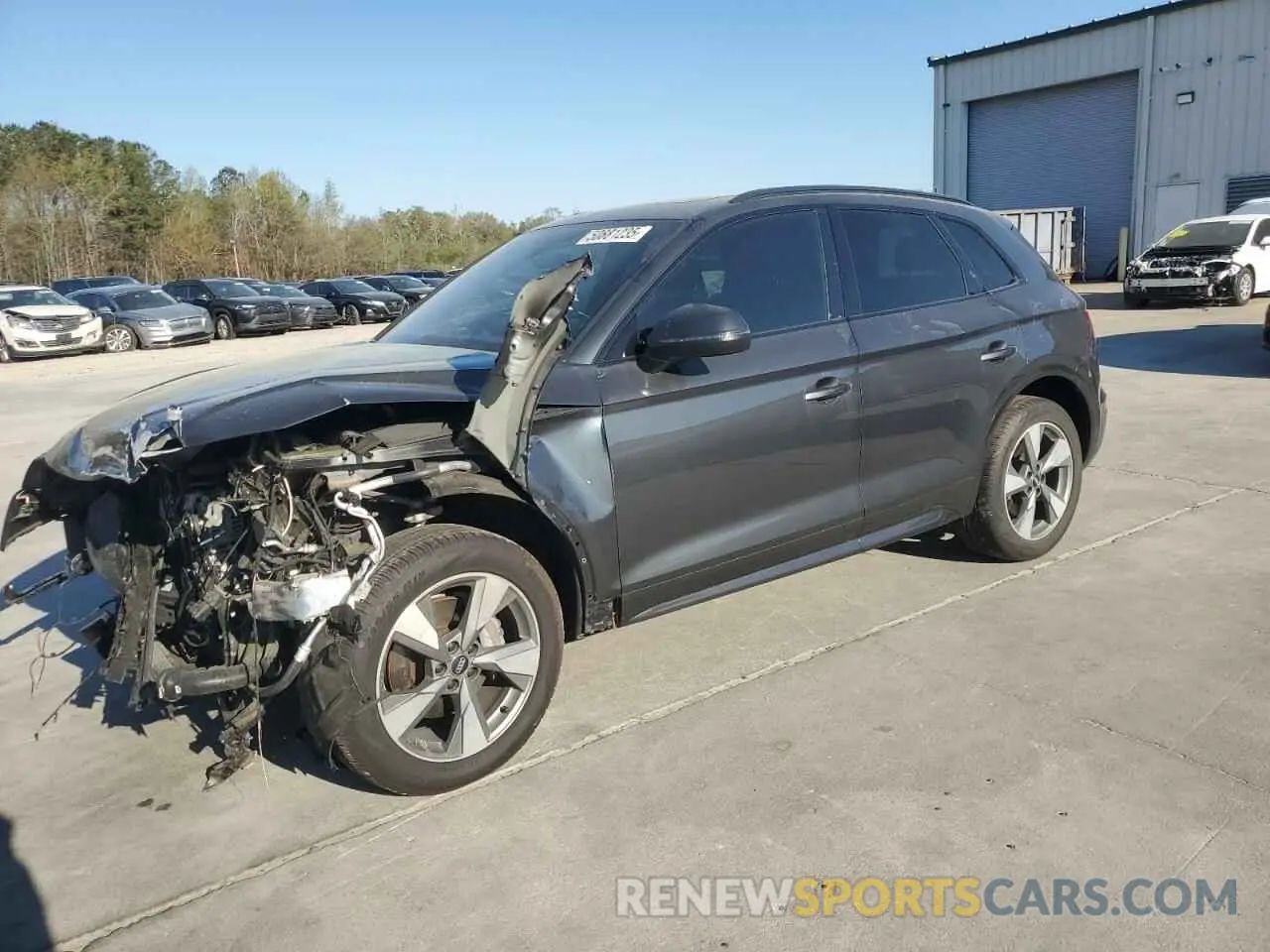 1 fotografías del automóvil dañado WA1ANAFY6L2112619 AUDI Q5 2020