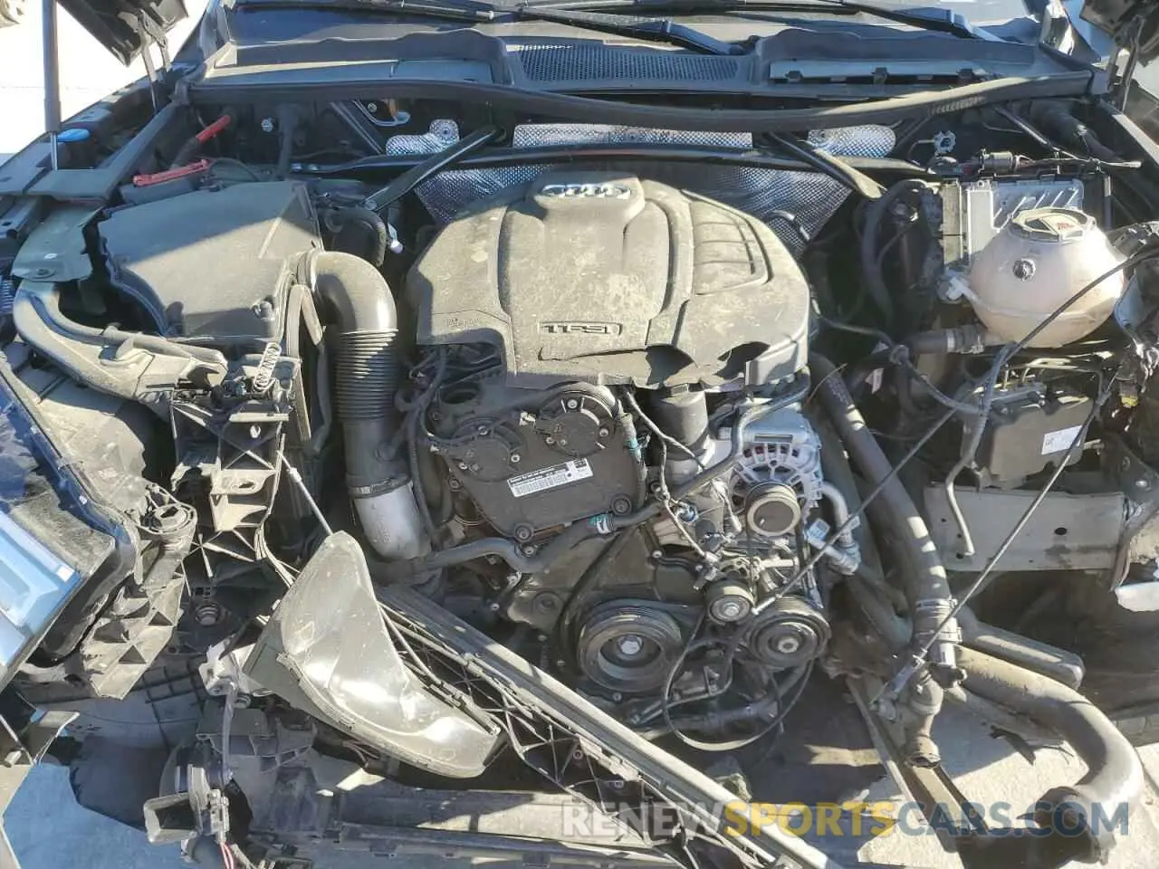 12 fotografías del automóvil dañado WA1ANAFY6L2112619 AUDI Q5 2020