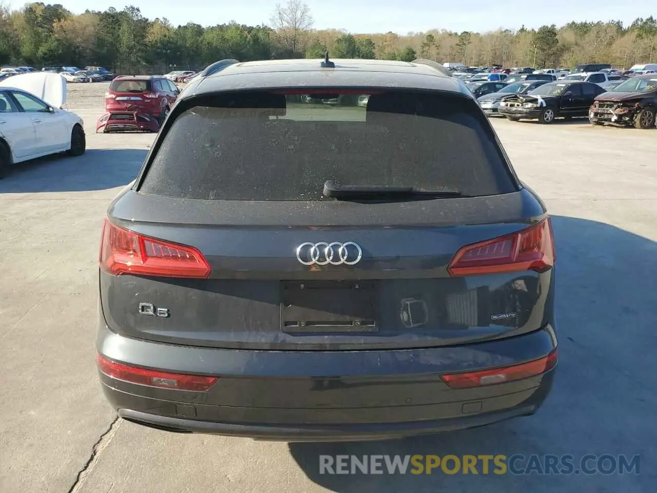 6 fotografías del automóvil dañado WA1ANAFY6L2112619 AUDI Q5 2020