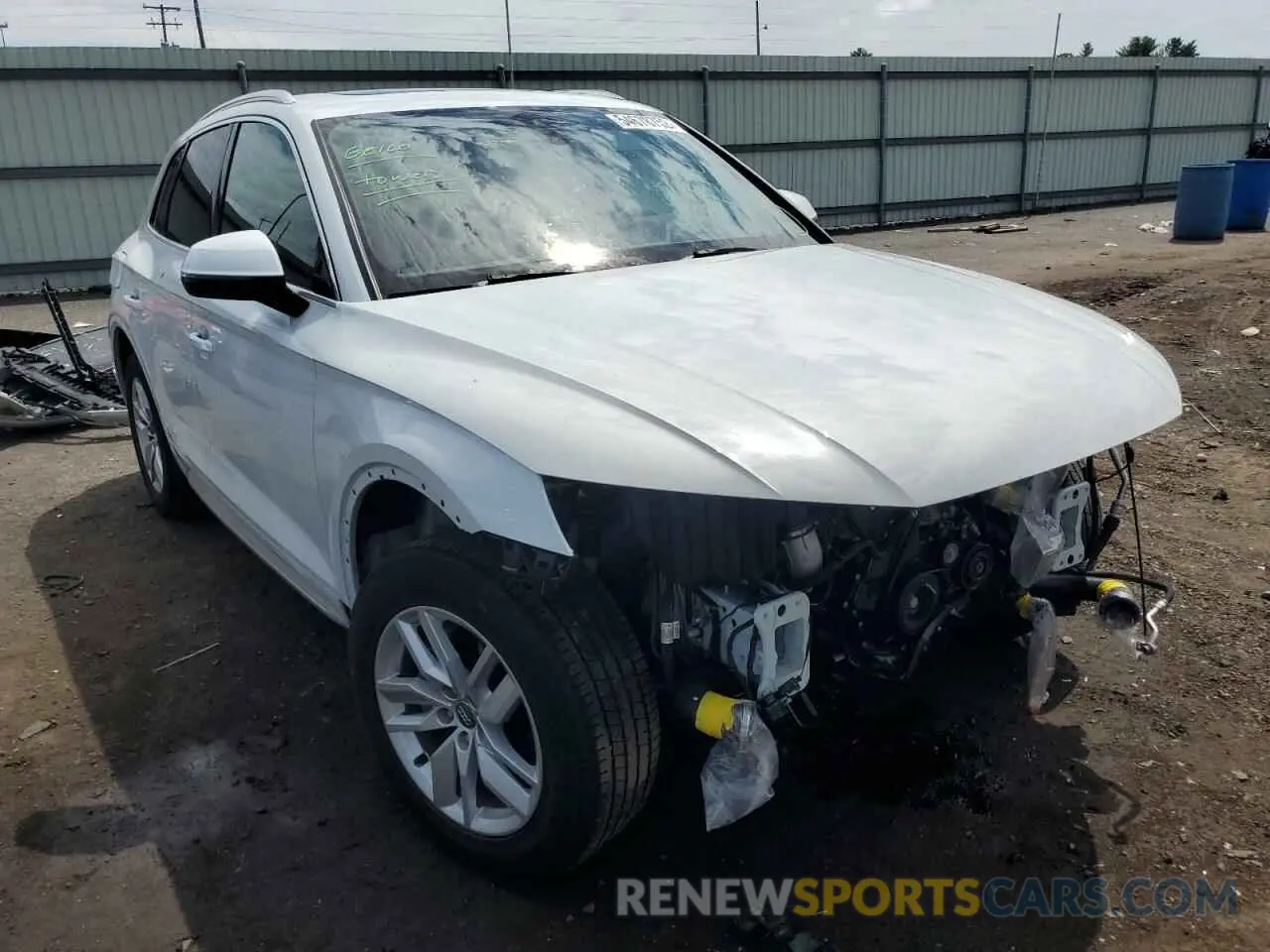 1 fotografías del automóvil dañado WA1ANAFY8L2007306 AUDI Q5 2020