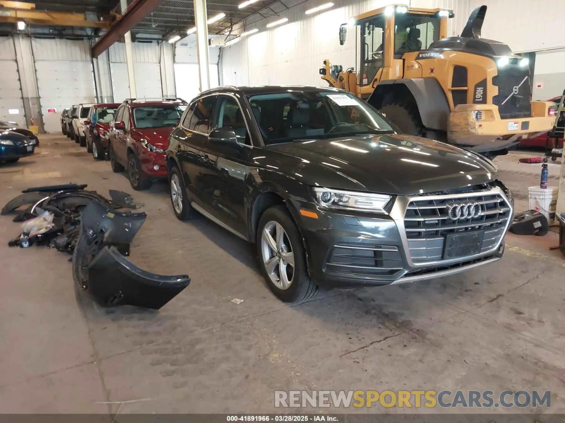 1 fotografías del automóvil dañado WA1ANAFY8L2025272 AUDI Q5 2020