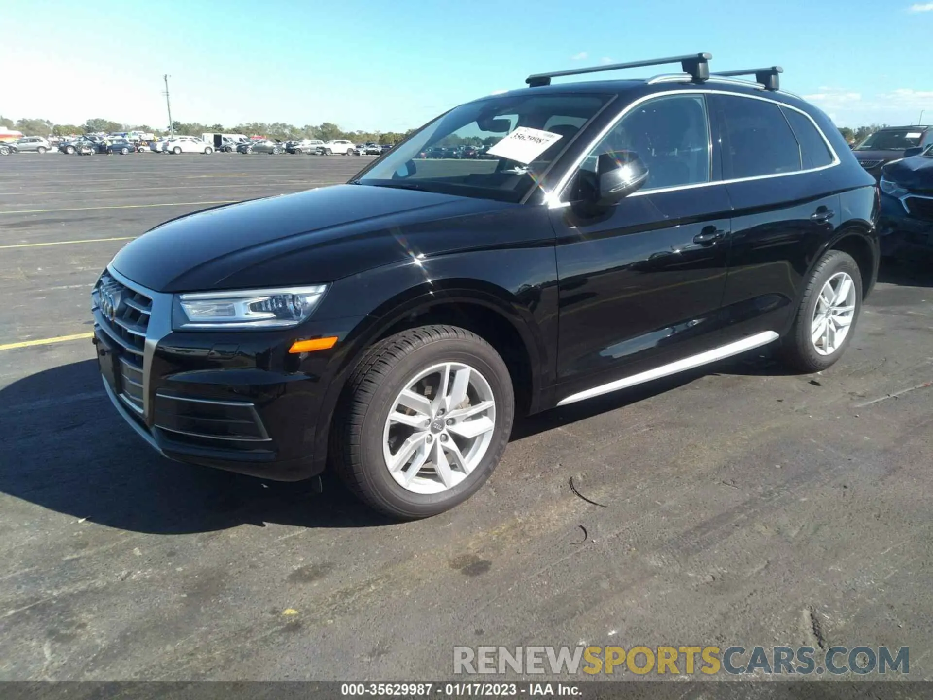 2 fotografías del automóvil dañado WA1ANAFY8L2038507 AUDI Q5 2020