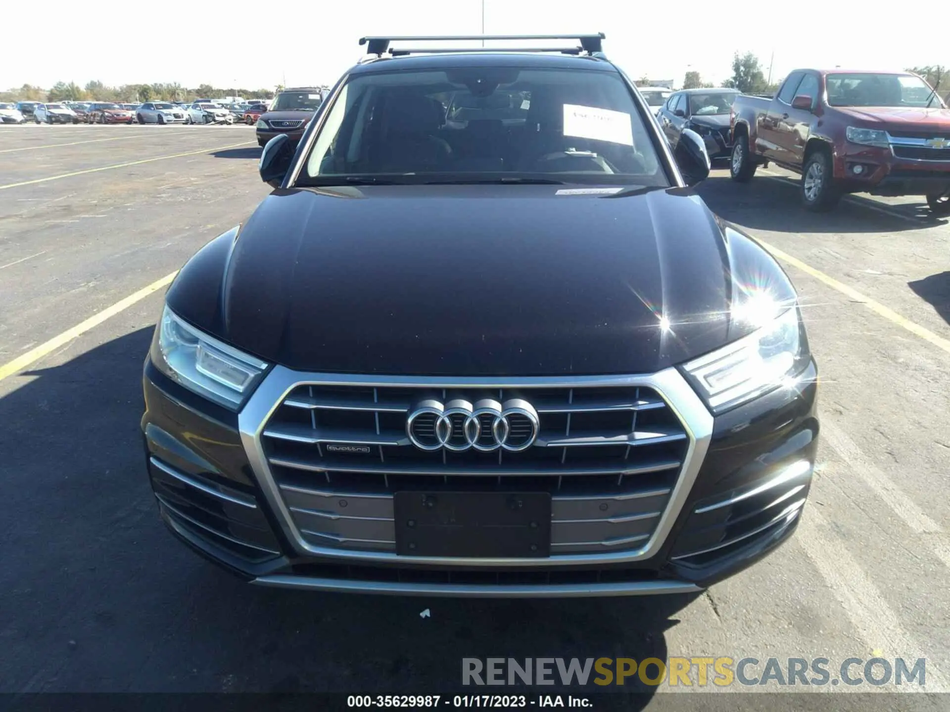 6 fotografías del automóvil dañado WA1ANAFY8L2038507 AUDI Q5 2020