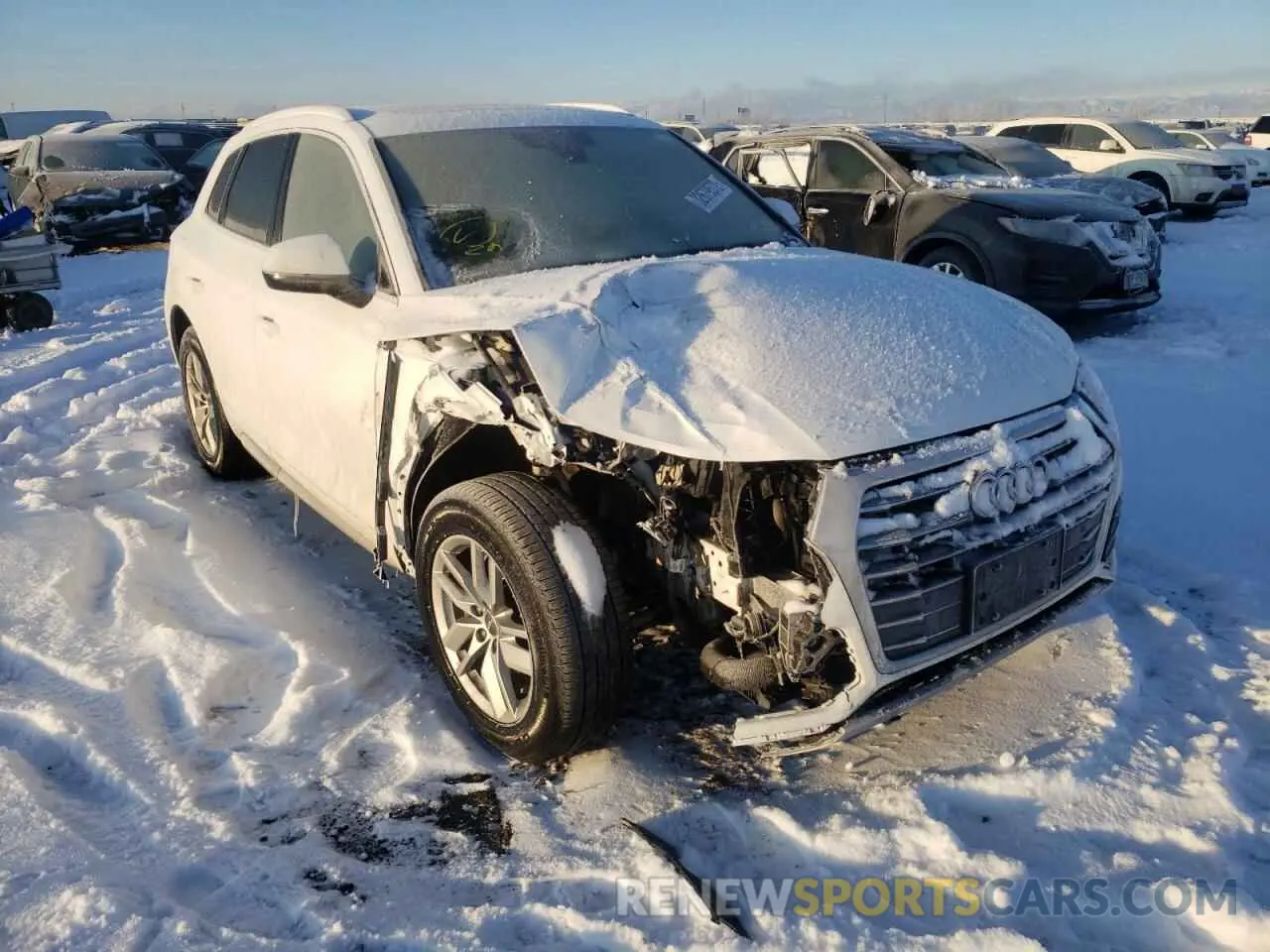 1 fotografías del automóvil dañado WA1ANAFY8L2064329 AUDI Q5 2020