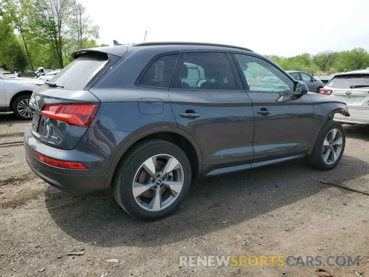 3 fotografías del automóvil dañado WA1ANAFY8L2078568 AUDI Q5 2020