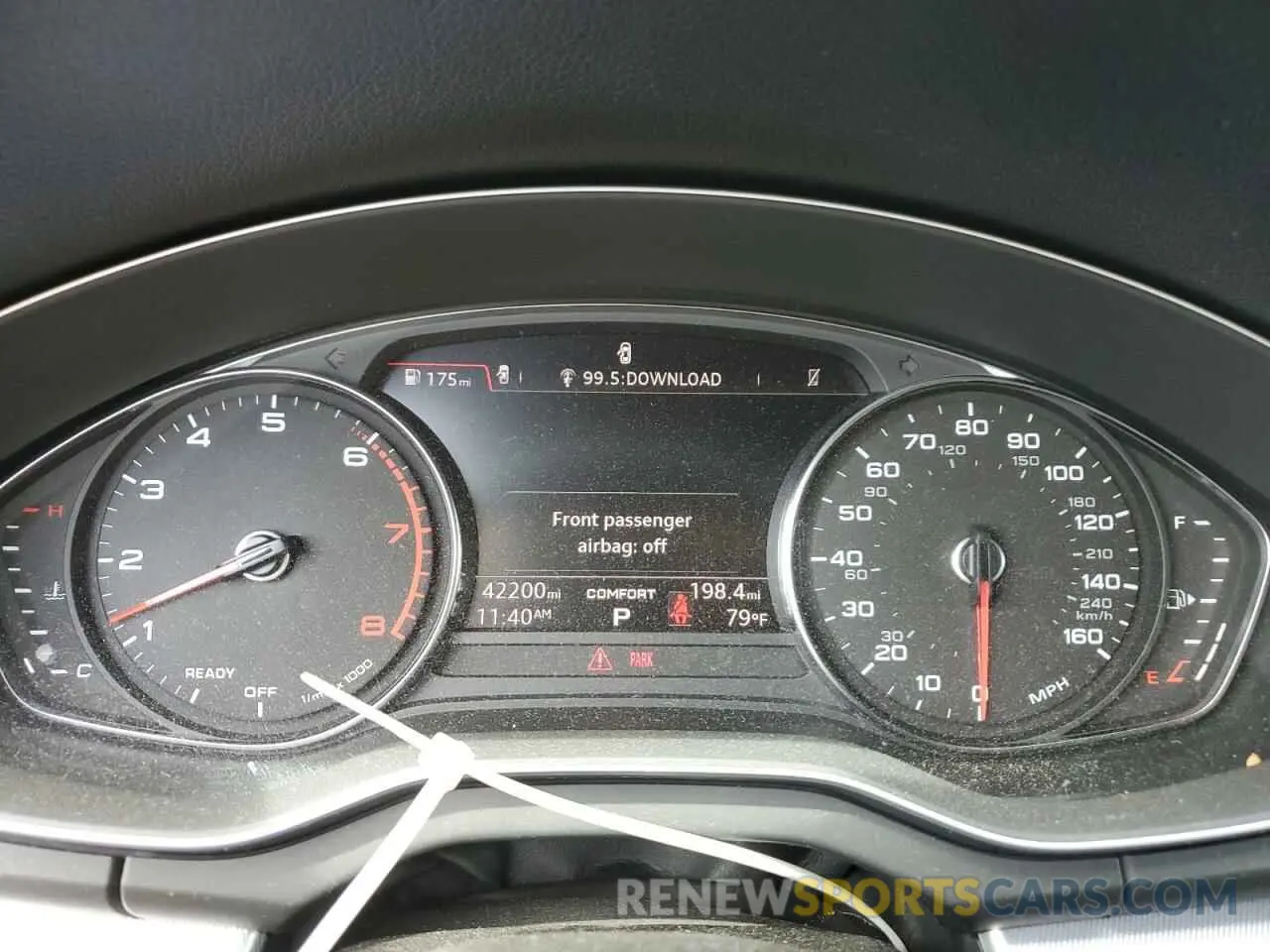 9 fotografías del automóvil dañado WA1ANAFY8L2078568 AUDI Q5 2020