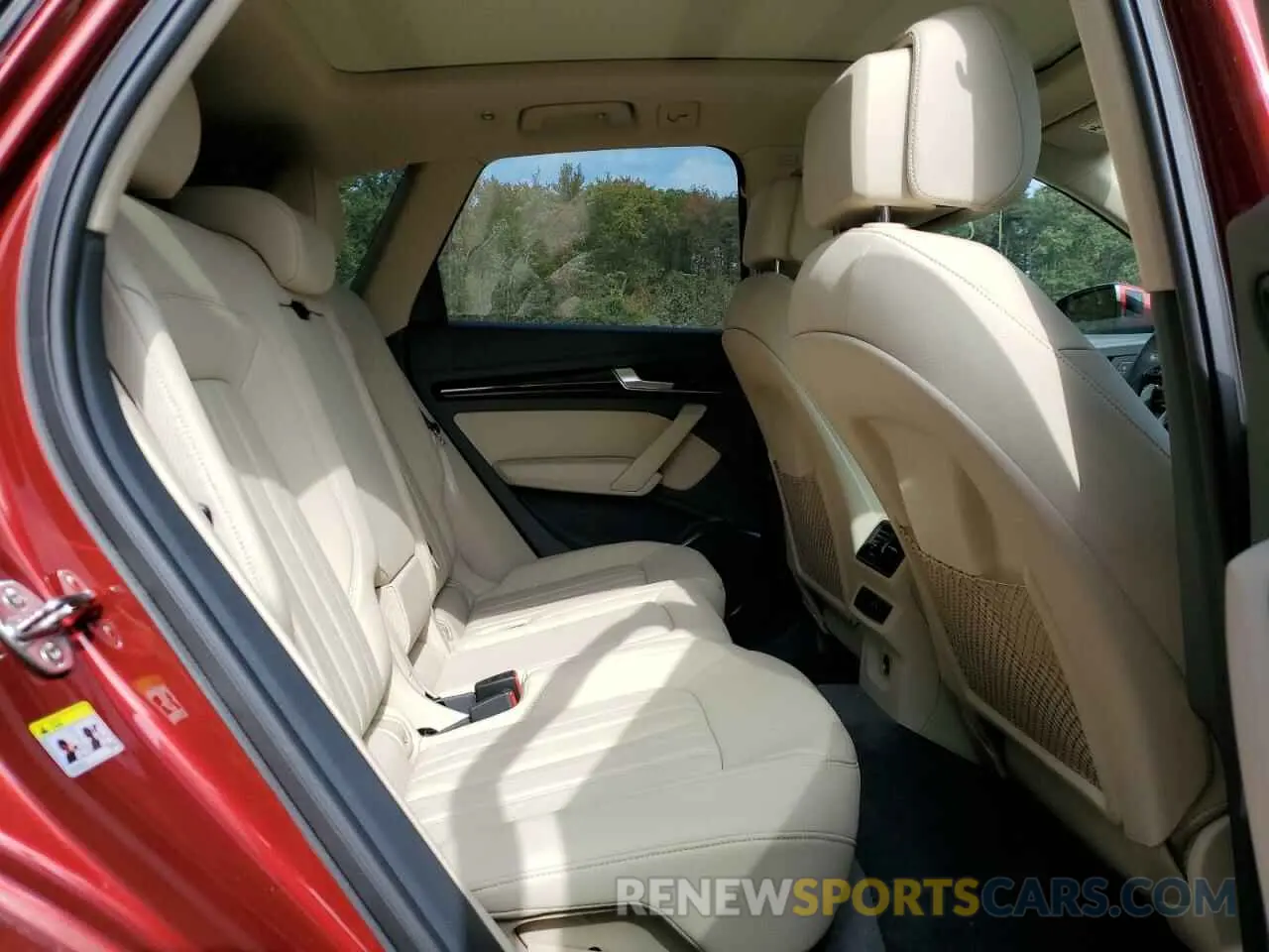 6 fotografías del automóvil dañado WA1ANAFY8L2090655 AUDI Q5 2020