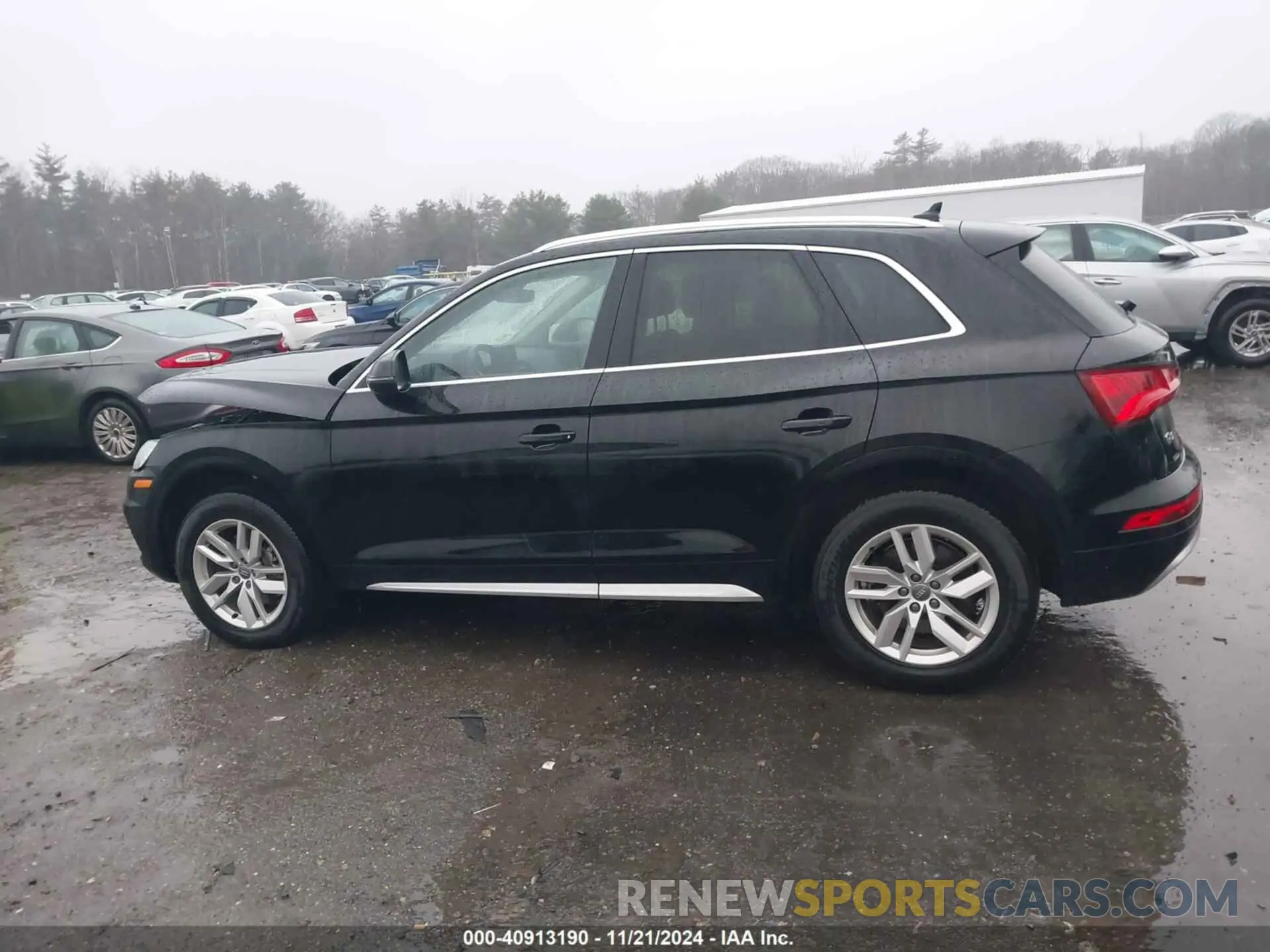 14 fotografías del automóvil dañado WA1ANAFY8L2106708 AUDI Q5 2020