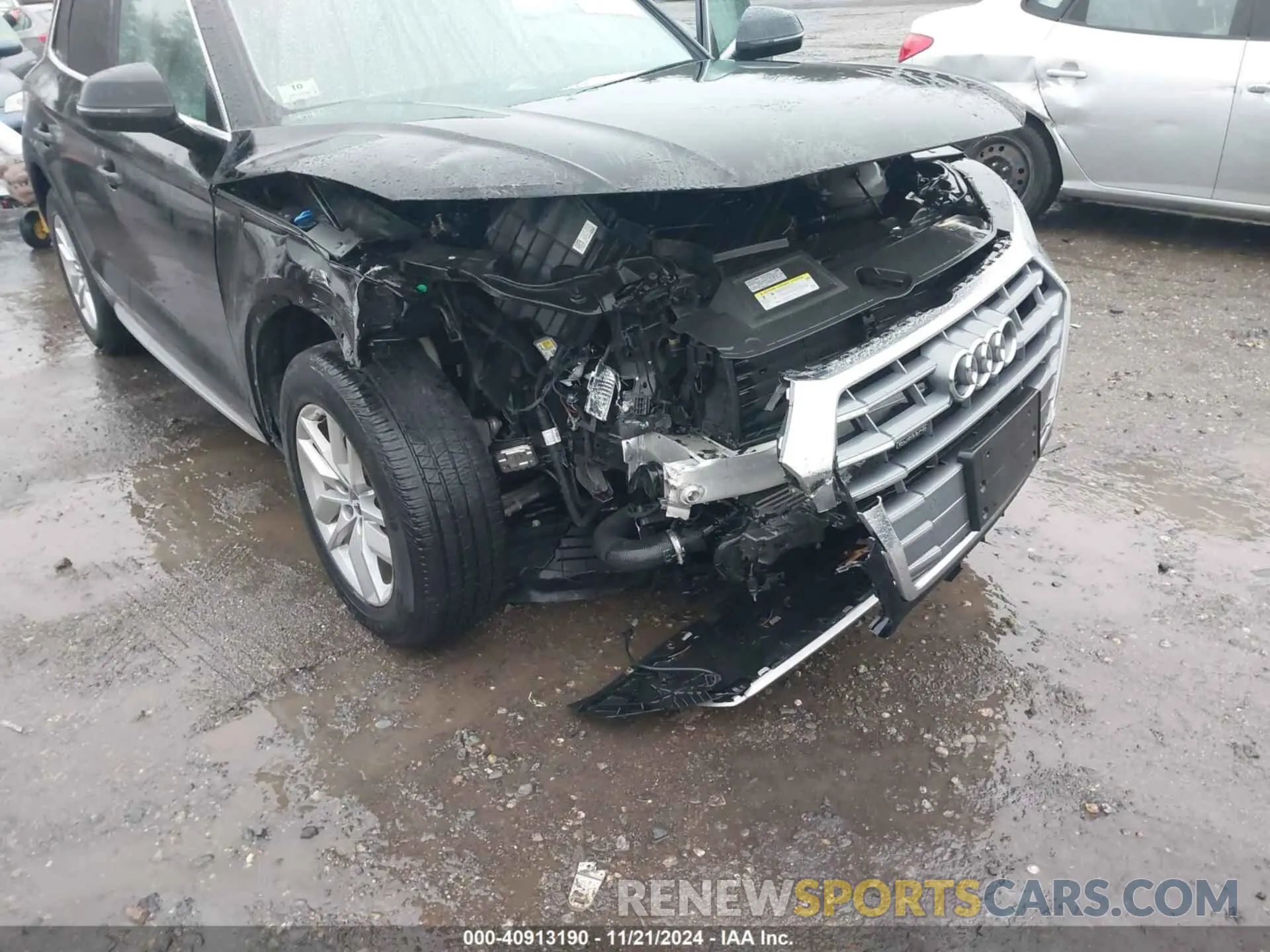 6 fotografías del automóvil dañado WA1ANAFY8L2106708 AUDI Q5 2020