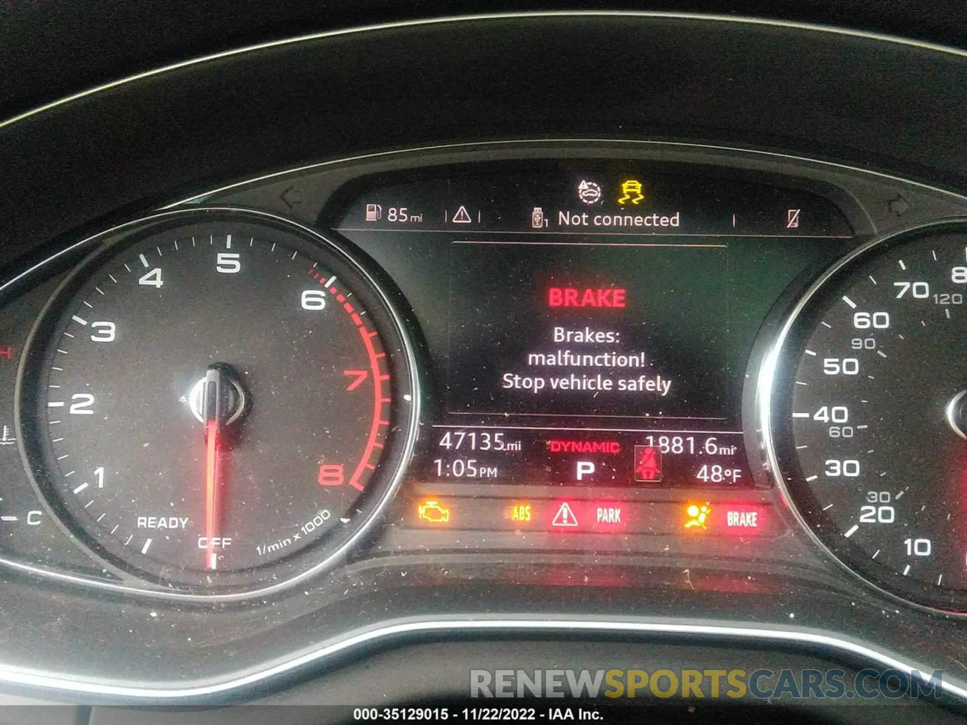 7 fotografías del automóvil dañado WA1ANAFY8L2112556 AUDI Q5 2020
