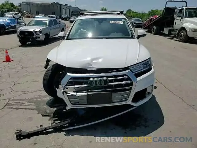 15 fotografías del automóvil dañado WA1ANAFY9L2034921 AUDI Q5 2020