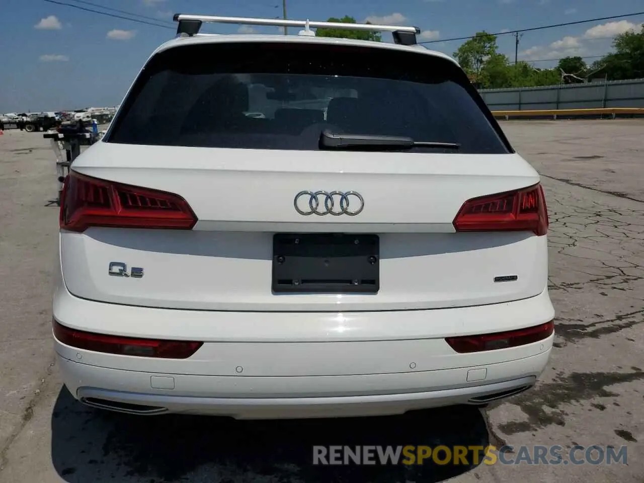 6 fotografías del automóvil dañado WA1ANAFY9L2034921 AUDI Q5 2020