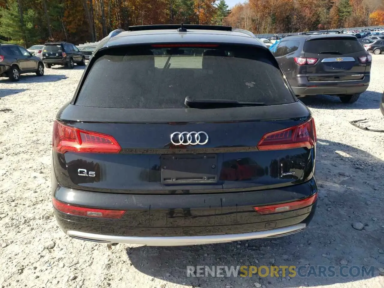 6 fotografías del automóvil dañado WA1ANAFY9L2099056 AUDI Q5 2020