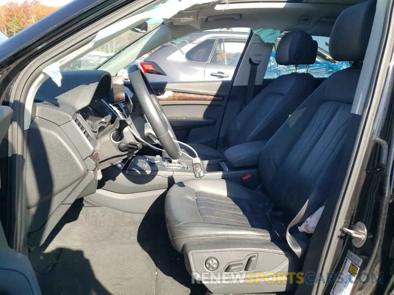 7 fotografías del automóvil dañado WA1ANAFY9L2099056 AUDI Q5 2020