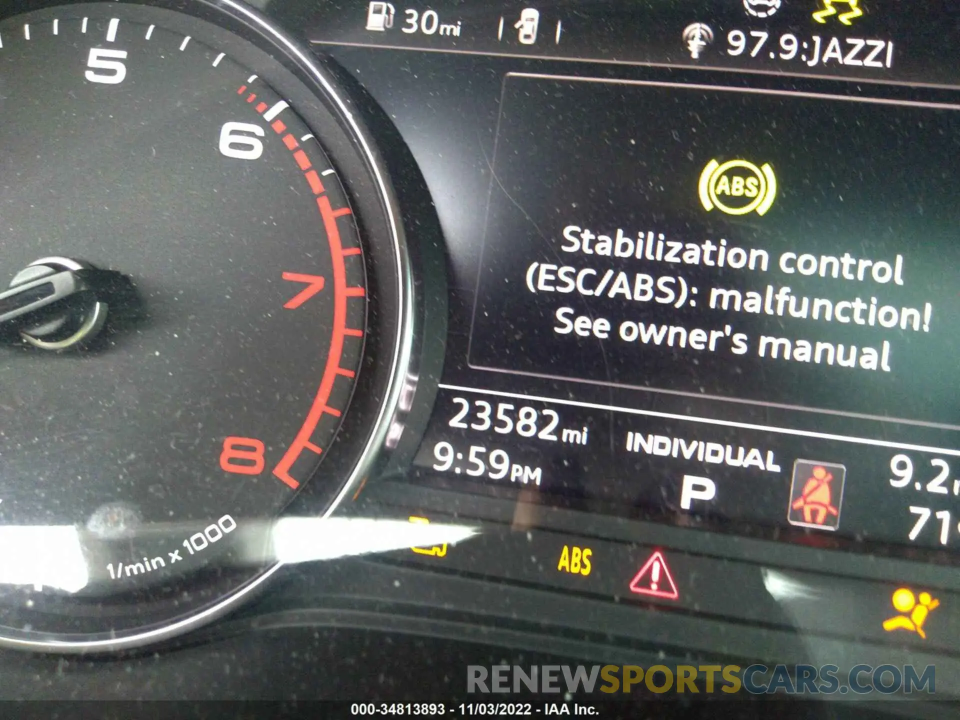 7 fotografías del automóvil dañado WA1ANAFY9L2112713 AUDI Q5 2020