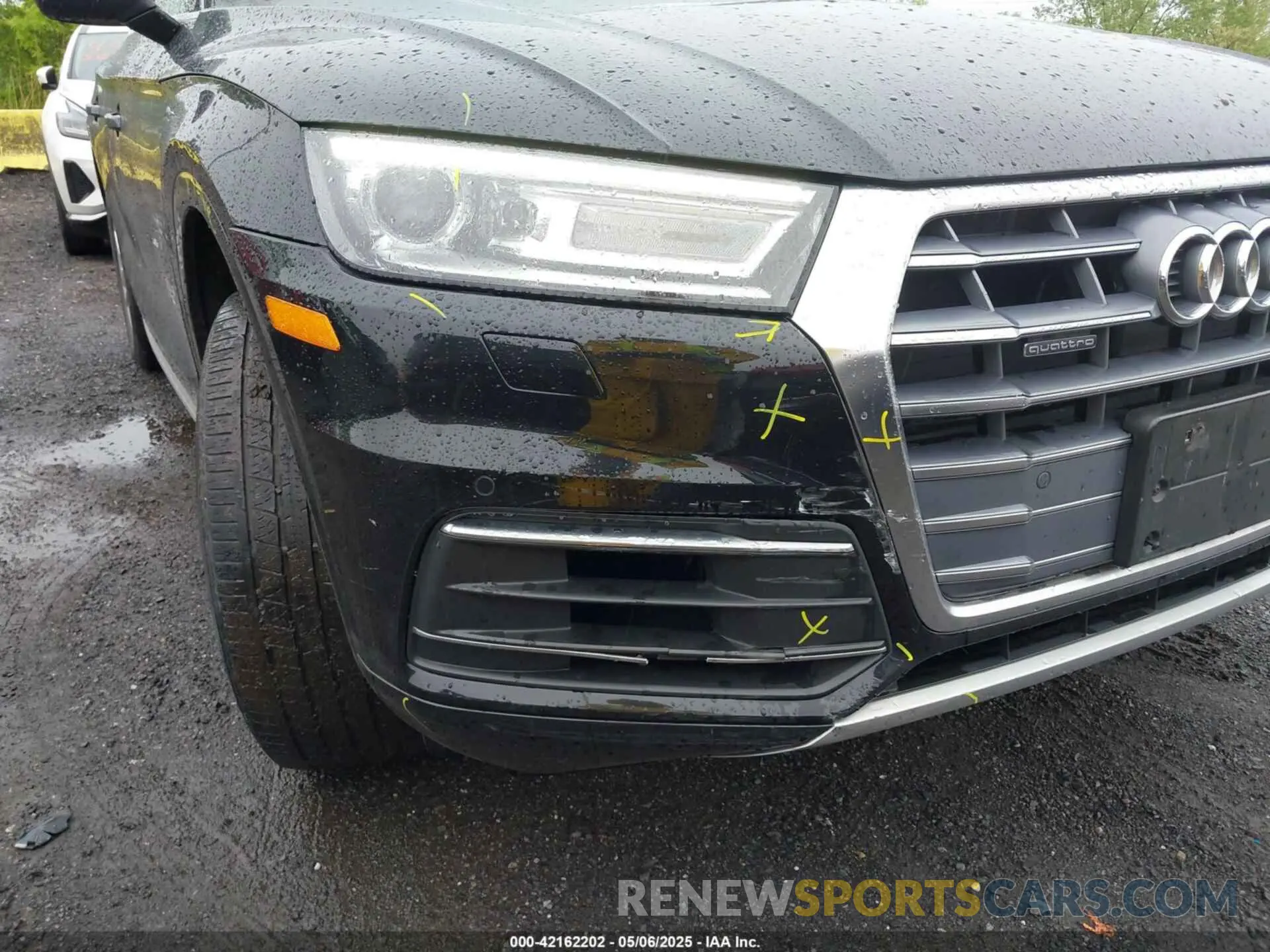 17 fotografías del automóvil dañado WA1ANAFYXL2058158 AUDI Q5 2020