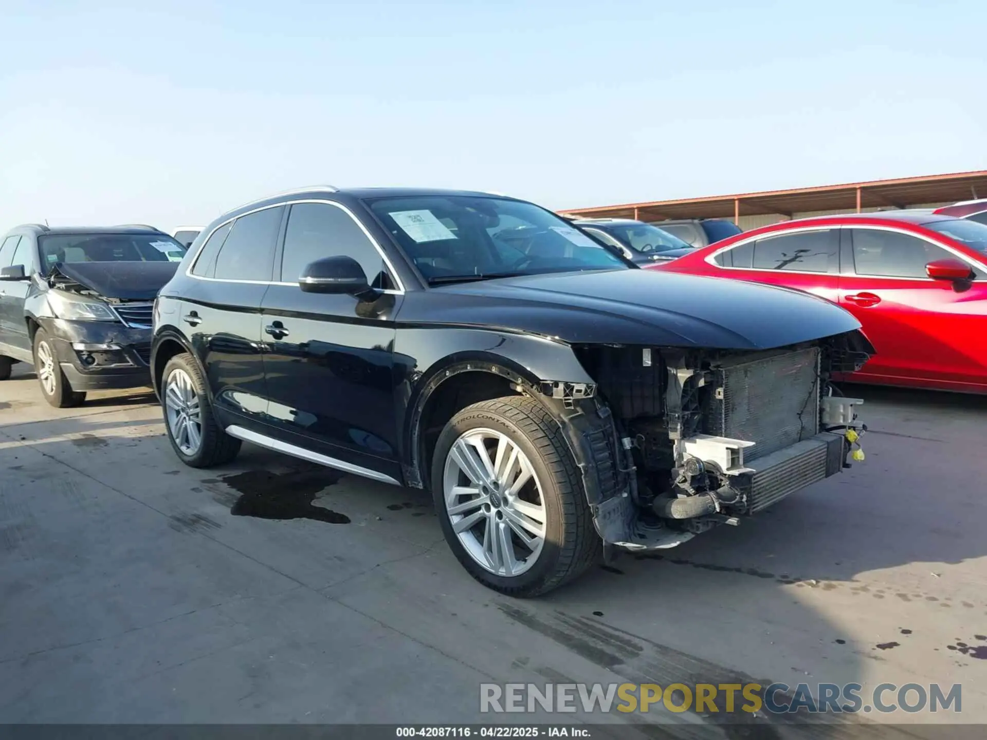 13 fotografías del automóvil dañado WA1BNAFY0L2004064 AUDI Q5 2020
